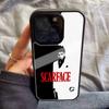 S-Scarface Movies Phone Case Hard Plastic Phone Case For Iphone 17 Air 16 15 14 13 12 11 Pro Max PC TPU