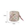 Mini Cute Square Cosmetic Bag Women Portable Earphones Lipstick Sanitary Napkins Storage Pouch Small Makeup Zipper Bags Purse