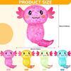 Giocattolo Axolotl Antistress Decompressione Glitterato Carino Zucchero di Malto Spremibile Giocattolo Fidget Per Adulti Bambini Regalo Festa di Compleanno