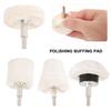 4/5pcs Car Polishing Cone Buffing cloth wheel Pad Auto Waxing Wool Polishing Disc Hub Beauty Cleaning Tool For Polisher Adapter