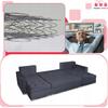 Varius BIG Corner Sofa Bed with Sleeping Containers Family Furniture Black