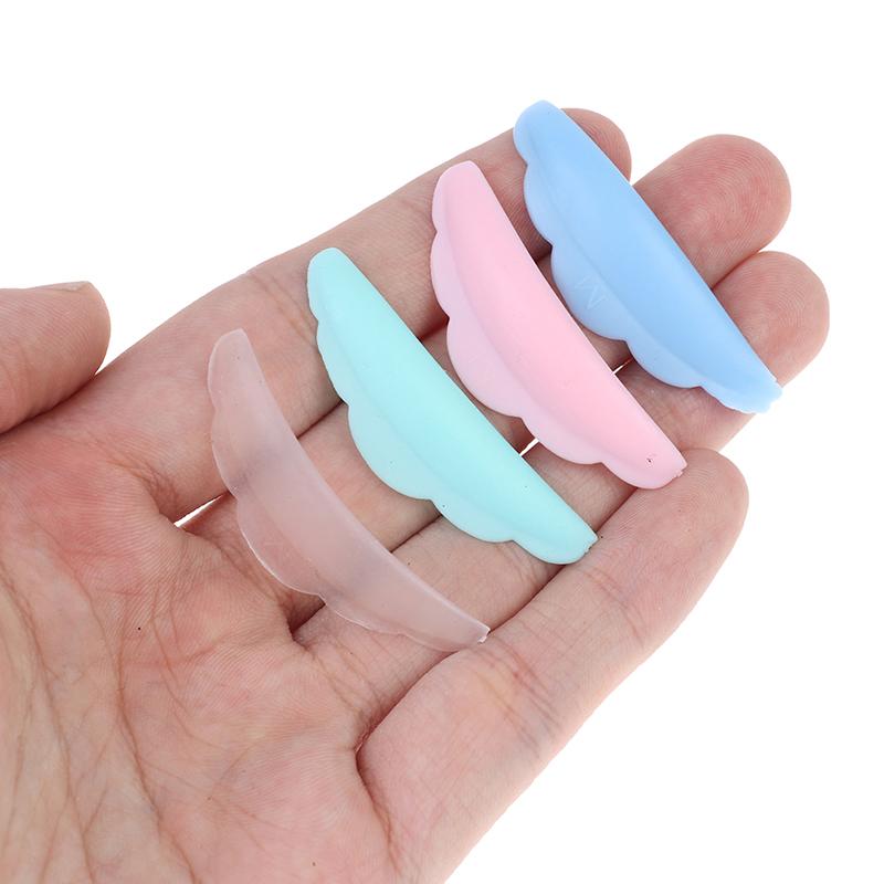 10Pcs Set Silicone Eyelash Perm Pad Recycling Lashes Shield Lifting Cute Curlers