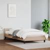 VidaXL Bed Frames with Headboard Slat Base Upholstered Bed Slat Frame Single Bed Adult Bedroom Interior 347470
