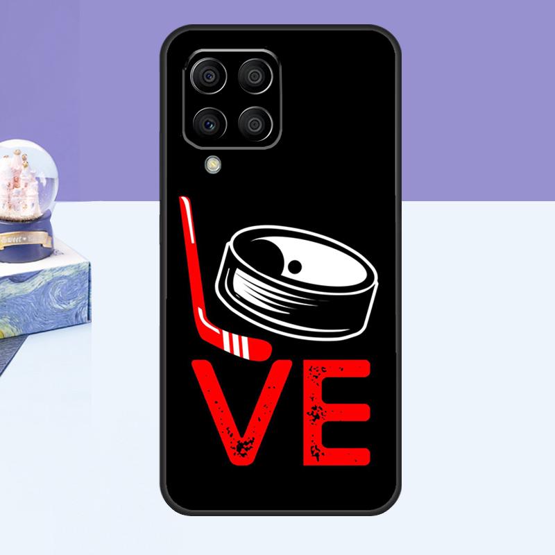 Ice Hockey Player Case For Samsung Galaxy M21 M31 M51 M20 M30s M13 M23 M33 M53 M14 M34 M54 M12 M32 M52 Cover