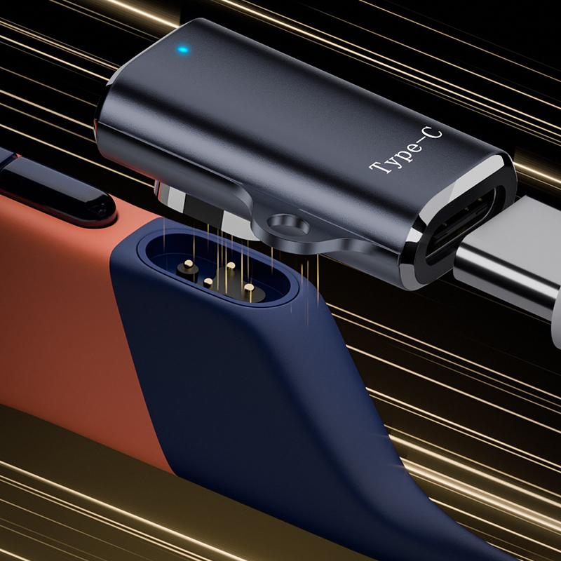 Type C Beinsledningshodetelefoner Lader Magnetisk Ladeadapter For Shokz Openswim Pro S710 Magnetisk Ladeadapter