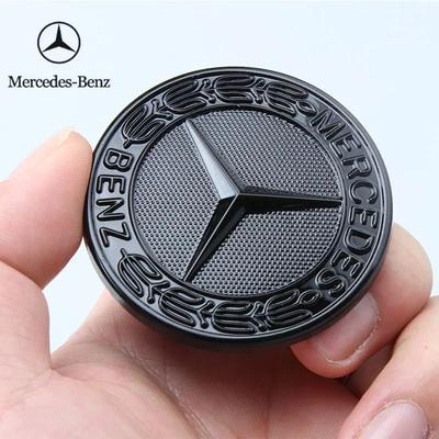 Autoaufkleber Benz 2026 Neu Für Benz Für Mercedes-Benz Ersatz Stern Emblem Stoßstange SLK CLA S GLA A SLC A0008171801 gleich zu A000