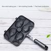 Double Sided Taiyaki Frying Pan Non Stick Taiyaki Frypan Taiyaki Fish Shape Cake Maker  Breakfast