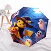 1pc Halloween Pikachu Automatic Folding Umbrella] Durable Iron Frame & Rod, Portable Folding, Makes a Great Holiday Gift Yy251016240