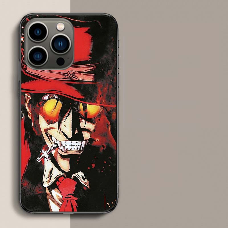 Alucard Helsing Phone Case For Iphone 17 Air 15 Pro 14 Plus 16 Pro Max 17E 16E 12 13 Mini 11 Cover Cute Fundas