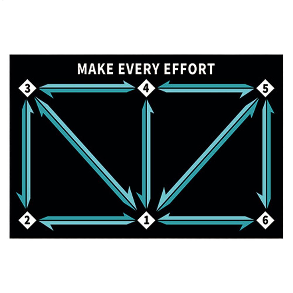 non-slip football training mat Soccer ball control training mat Football footworks training mat Footstep System Training Blanket