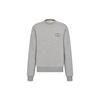 DIOR Sweatshirts Men's Gray Crew Neck Moderate Regular 113J699A0531-C888