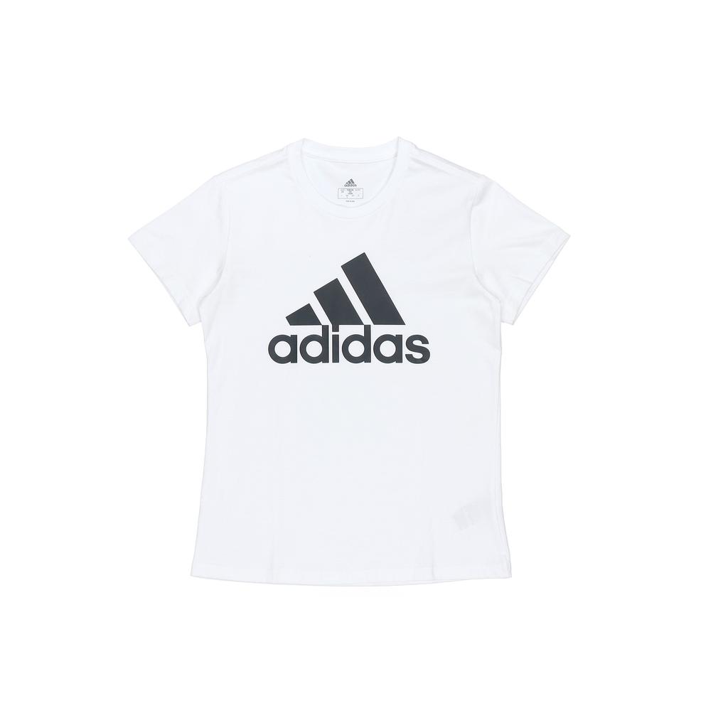 New adidas Women's Essentials Logo Tee White GL0649