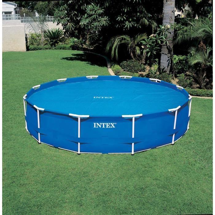 Bâche à bulles pour piscine hors sol ronde, diamètre 488 cm