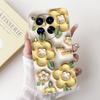 For Tecno Camon 30 Premier Case Cover Soft Silicone TPU Flower Girly Fashion Phone Case For Tecno Camon 30 5G /4G Bumper Fundas