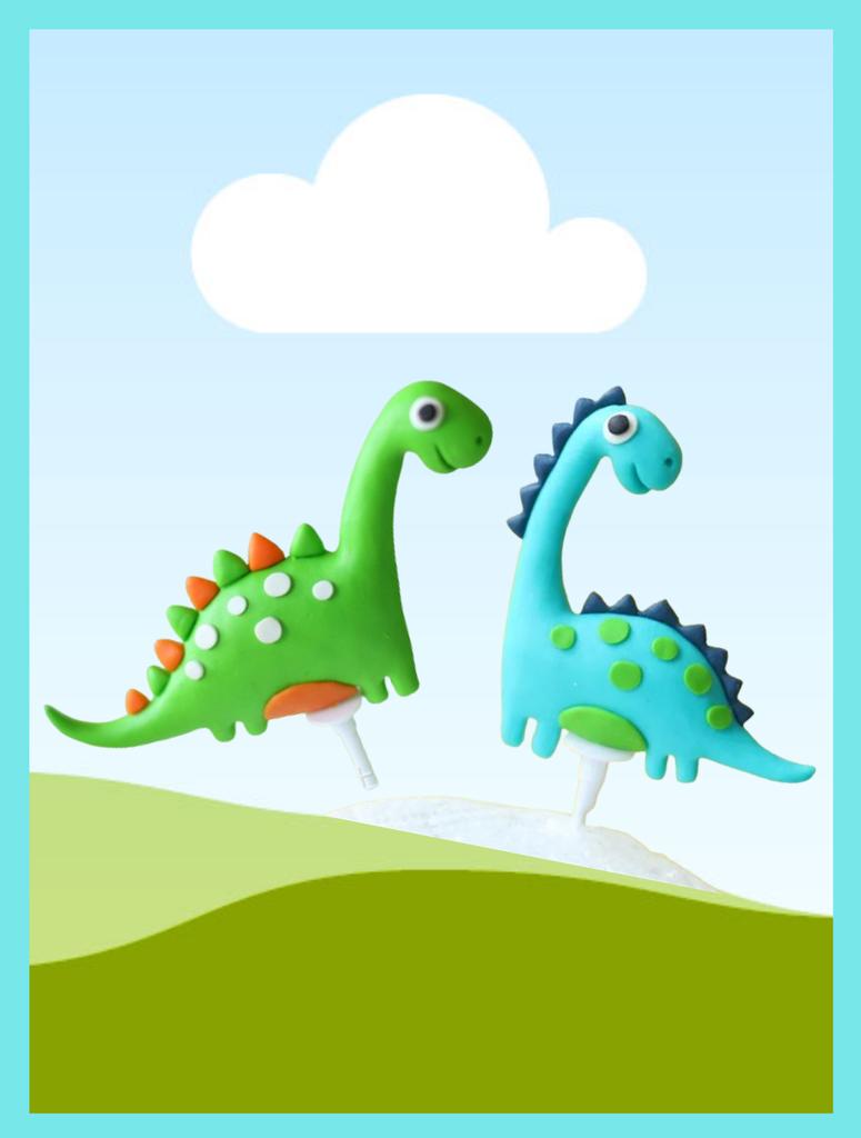 3D Dinosaur Cake Cupcake Cake Decorations for kids Birthday Baby Showr Party Supplies