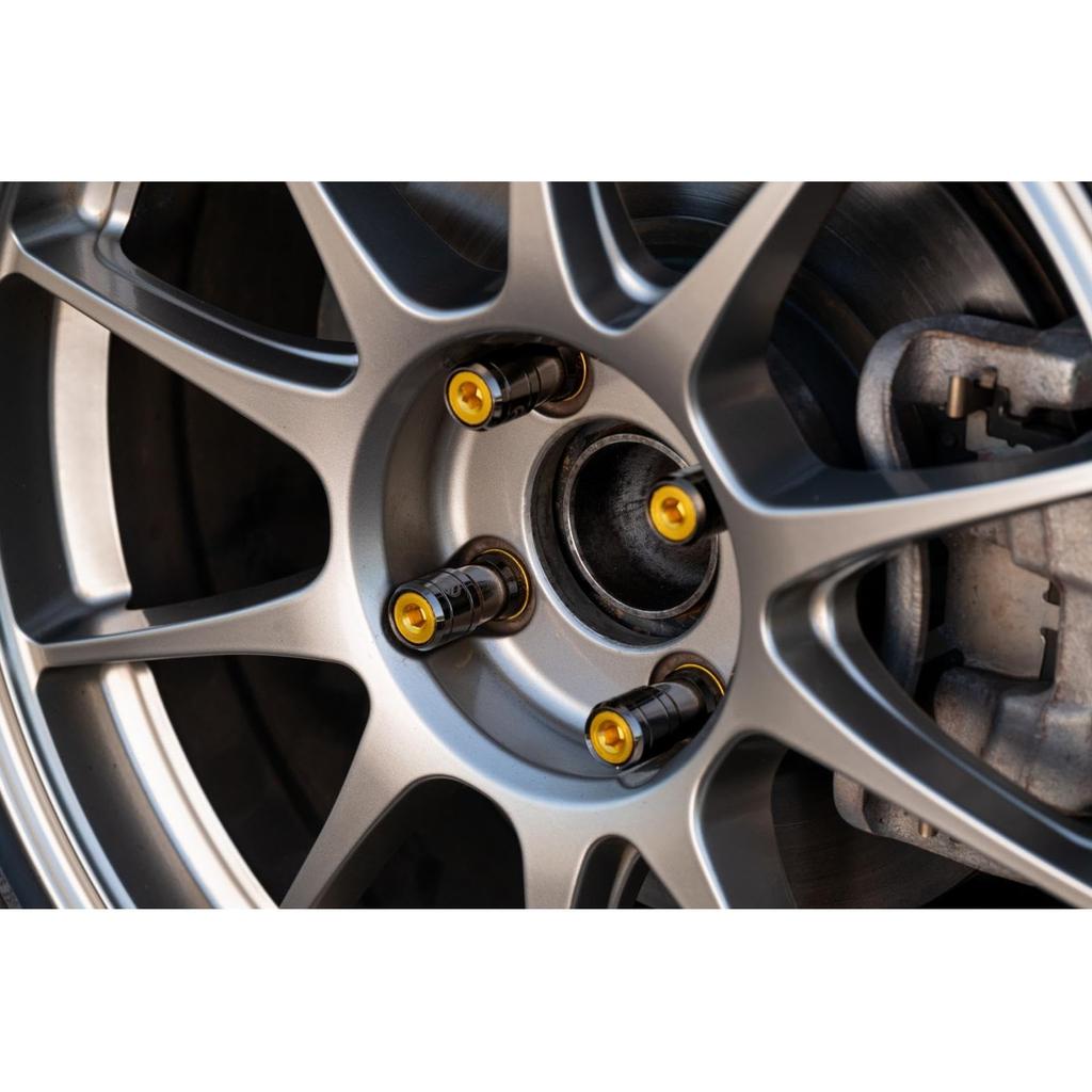 Gold Wheel Nut Set for I.L.Motorsport NA6CE/NA8C/NB6C/NB8C/NCEC/ND5RC/NDERC/ND5RE/NDERE (NAB-301648)