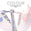 Colorful Jelly Flat Shoelaces for Air Force 1 AJ1 Mid Sneakers (4 Colors Available)