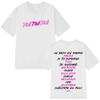 2025 Sommer Heißer Verkauf Tini Mode Druck T-Shirt Herren Damen Ästhetisches Kawaii T-Shirt 100% Reine Baumwolle Bedrucktes T-Shirt Übergroßes Oberteil