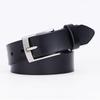 Womens Genuine Leather Belt With Alloy Buckle Slim Fit Casual Waistband Jeans Pants Black Coffee Brown
