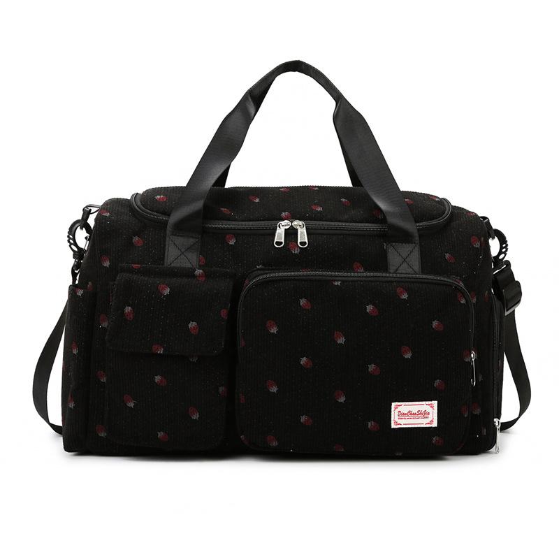 

Women s Lightweight, Large Capacity Hand Luggage Bag Dry and Wet Separation Fitness Bag Can Be Used To Tie The Lever and Shoe Compartment чёрный