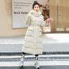 Down Cotton-padded Clothes for Women's Medium and Long Models, New Models, Fashion Design Sense, Winter Thickened Cotton-padded Clothes
