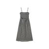 Teenie Weenie Women's 2026 Summer Plaid A-Line Long Dress