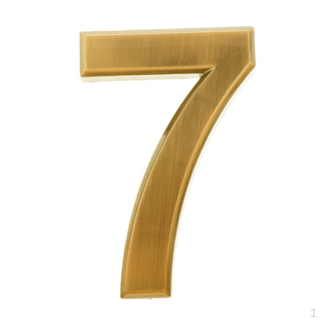 - 0-9 Door Numbers House Address Number Sign