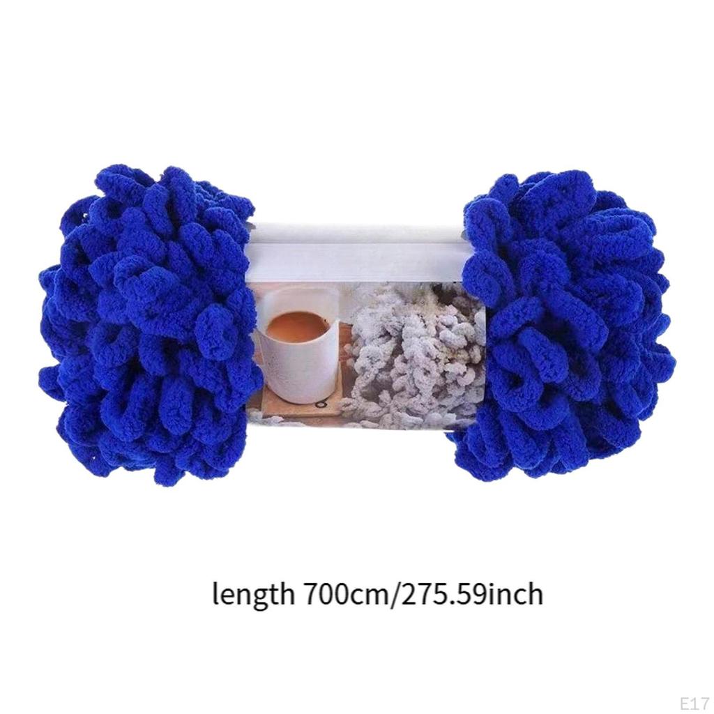 Dickes Wollgarn Voluminös Weich Sommer DIY Häkeln Armstricken Kissen Decke Stricken für