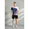 Men Women Badminton Shirts Short Sleeve Breathable Team Training Competition Tops