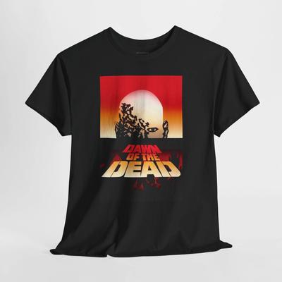 Dawn of the Dead 1978 Retro Movie Poster Horror Unisex Graphic T-Shirt