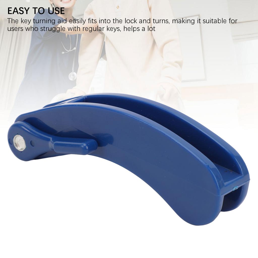 Pomůcka k otáčení klíčů pro lidi se slabým úchopem Pomůcka k otáčení klíčů od auta Nástroj pro držení rukou pro starší seniory