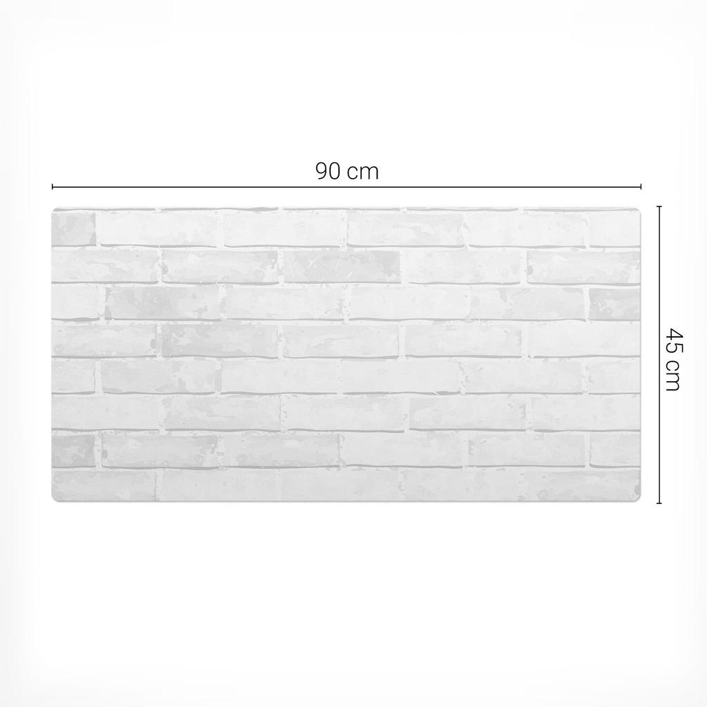 Decorative Desk Mat for Work and Study Retro Brick Wall 90X45 Cm