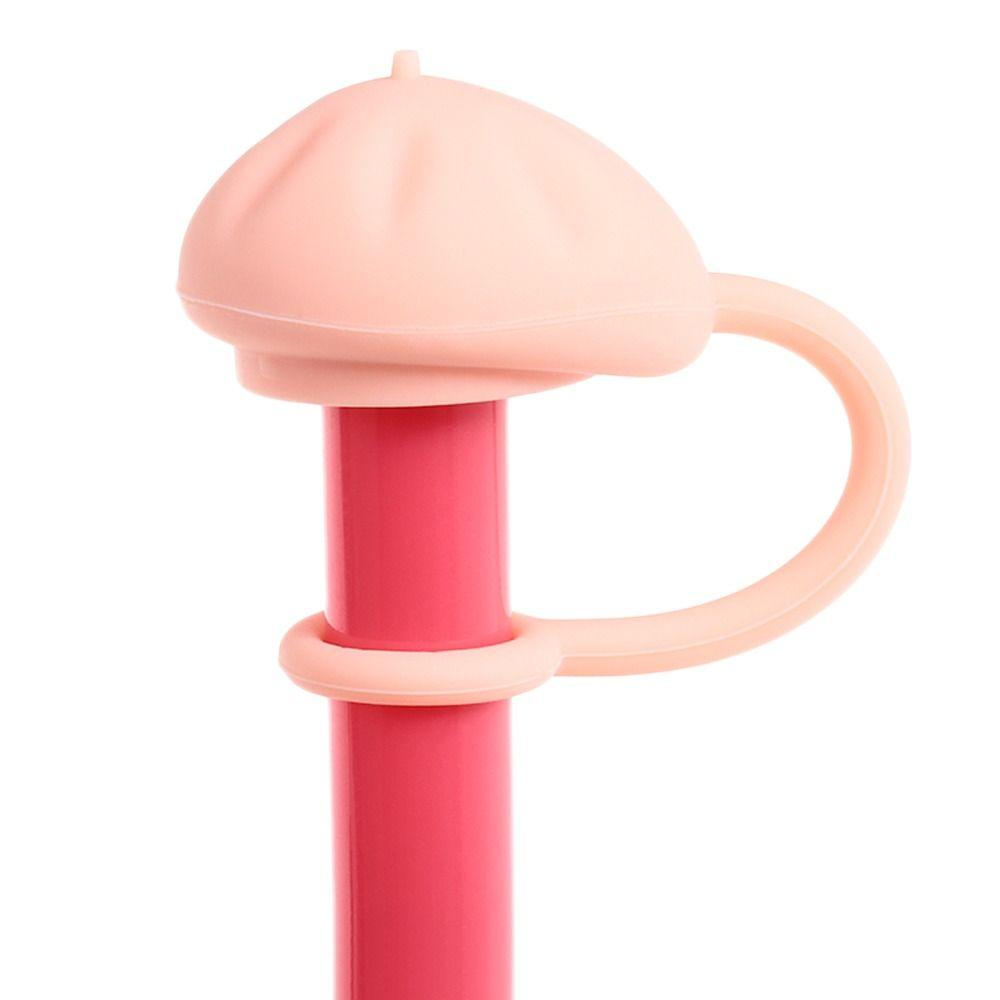 Dustproof Splashproof Straw Cover Reusable Silicone Straw Covers Cap  Cup Accessories