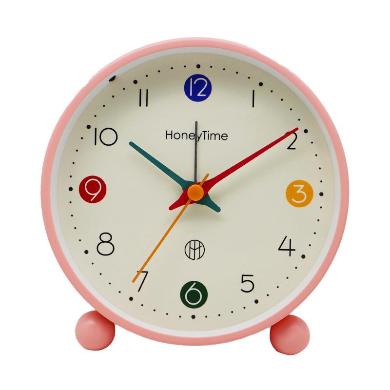 

Children s Small Alarm Clock Girl Mute Boy Desktop Wake-up Artifact Clock Student Dedicated Learning Clock Early Education
