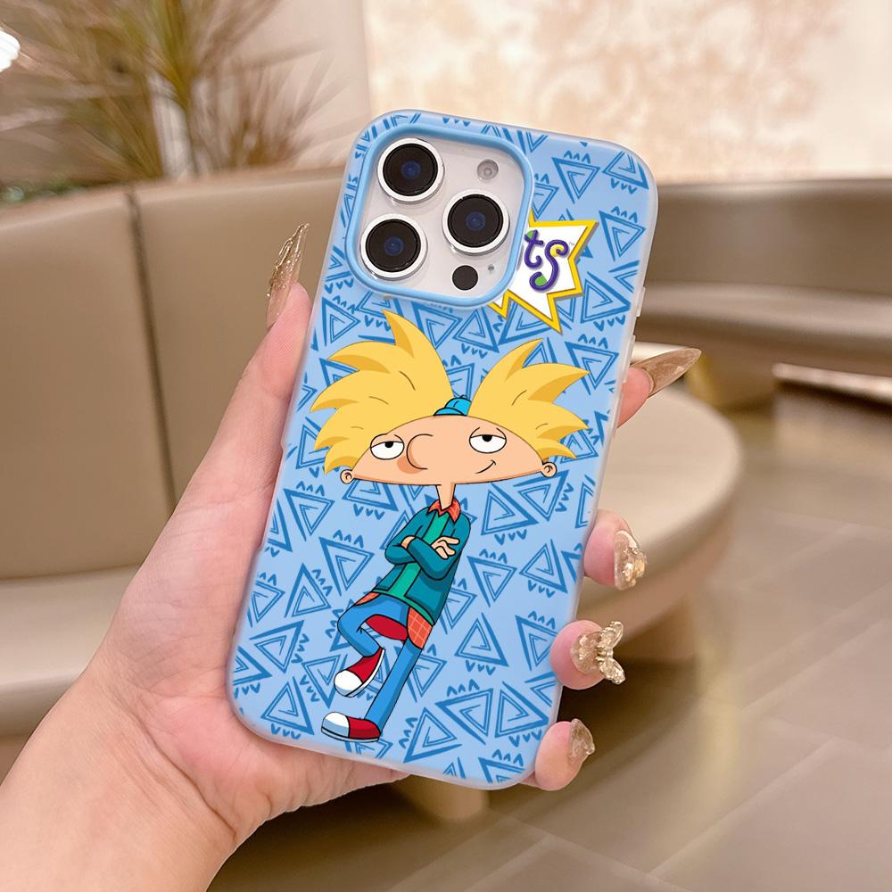 

Shockproof Silicone Matte Candy Color 2 in 1 Phone Case for Samsung S23 S24 S25 Plus Ultra Edge 5G Cover Cute Funny R-Rugrats S23 Plus 5G