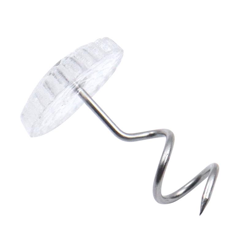 Rose Head Twist Pins, Spiral Fixers for Bed Sheets, Sofa Cushions, and Cat Scratch Stickers.