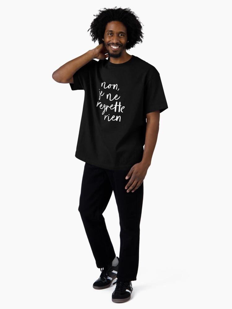 Édith Piaf Non, Je Ne Regrette Rien Oversized T-Shirt