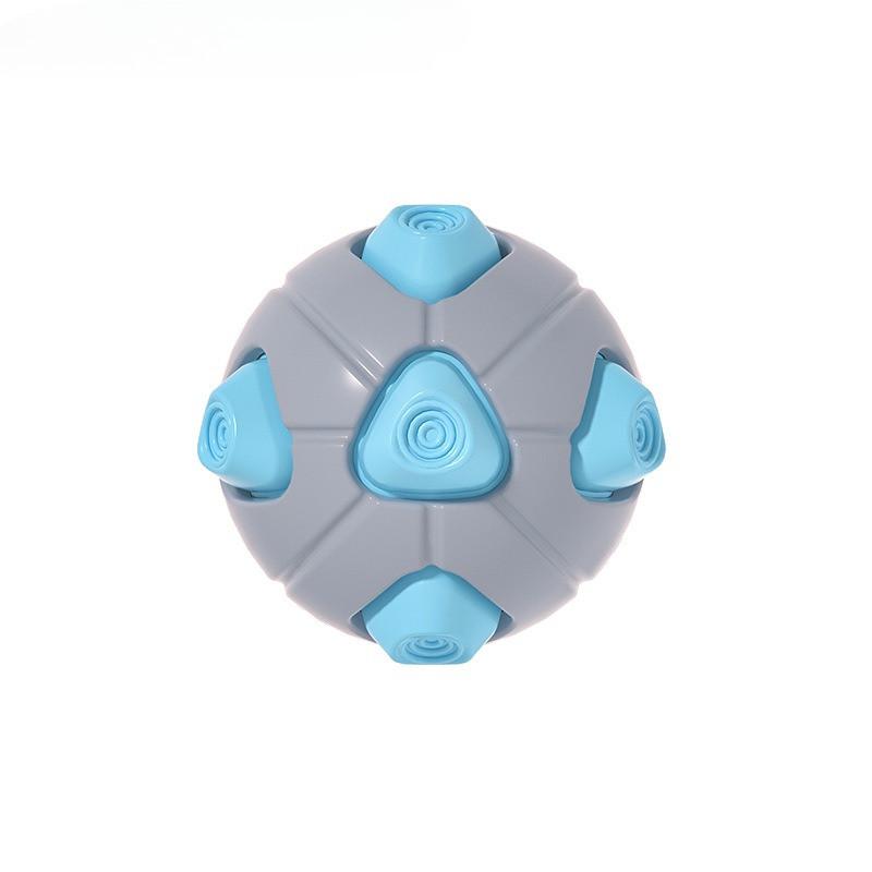 New Pet Toys with Interactive Sound Relief ProductsTriangular Spherical Dog Toys Easy To CleanWear-resistant Bite Resistant, Training Interactive Toys