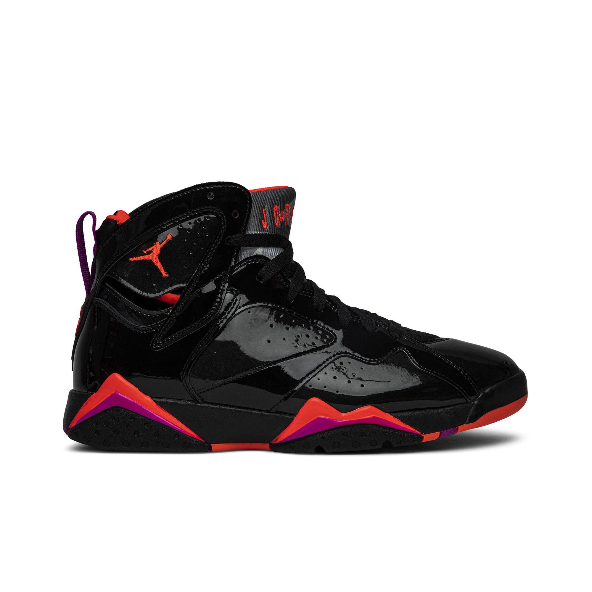 Womens Air Jordan 7 Retro `Black