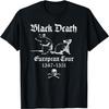 Black Death Plague Occult Gothic Horror Satan Devil Black T-Shirt