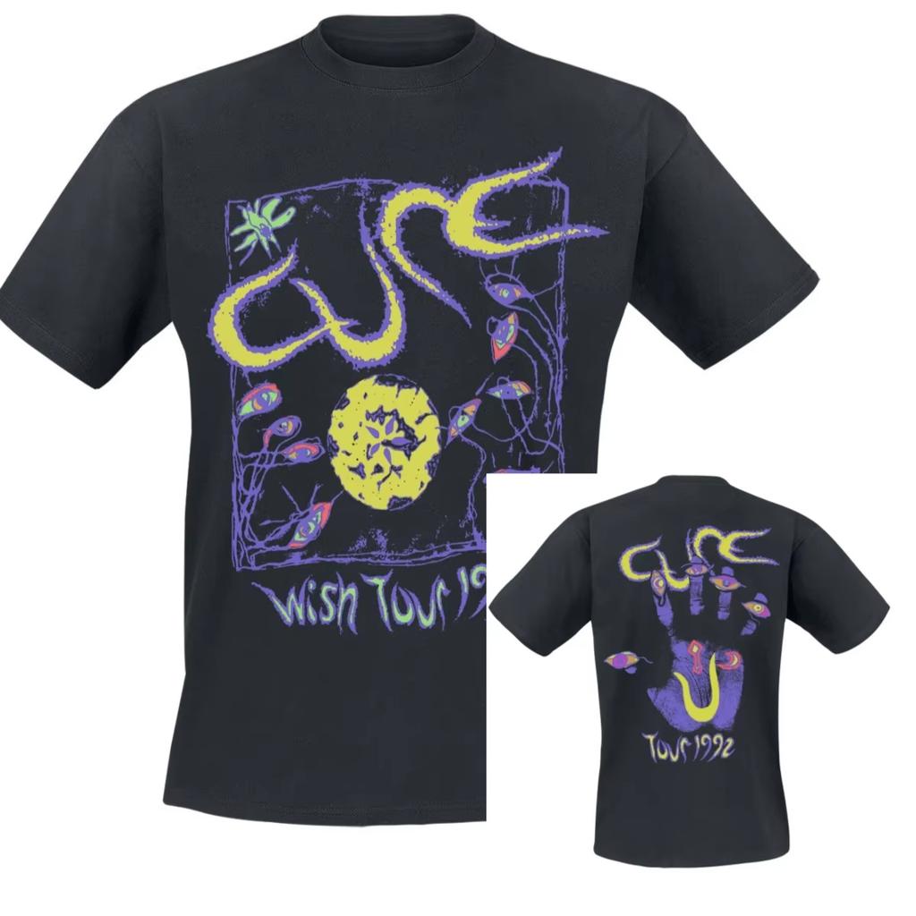 The Cure Boys Dont Cry Retro Style Graphics Cotton Tshirt Unisex  Summer Fashion Short Sleeve Unisexs Shirt Streetwear