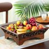 Chinese Style Solid Wood Fruit Bowl