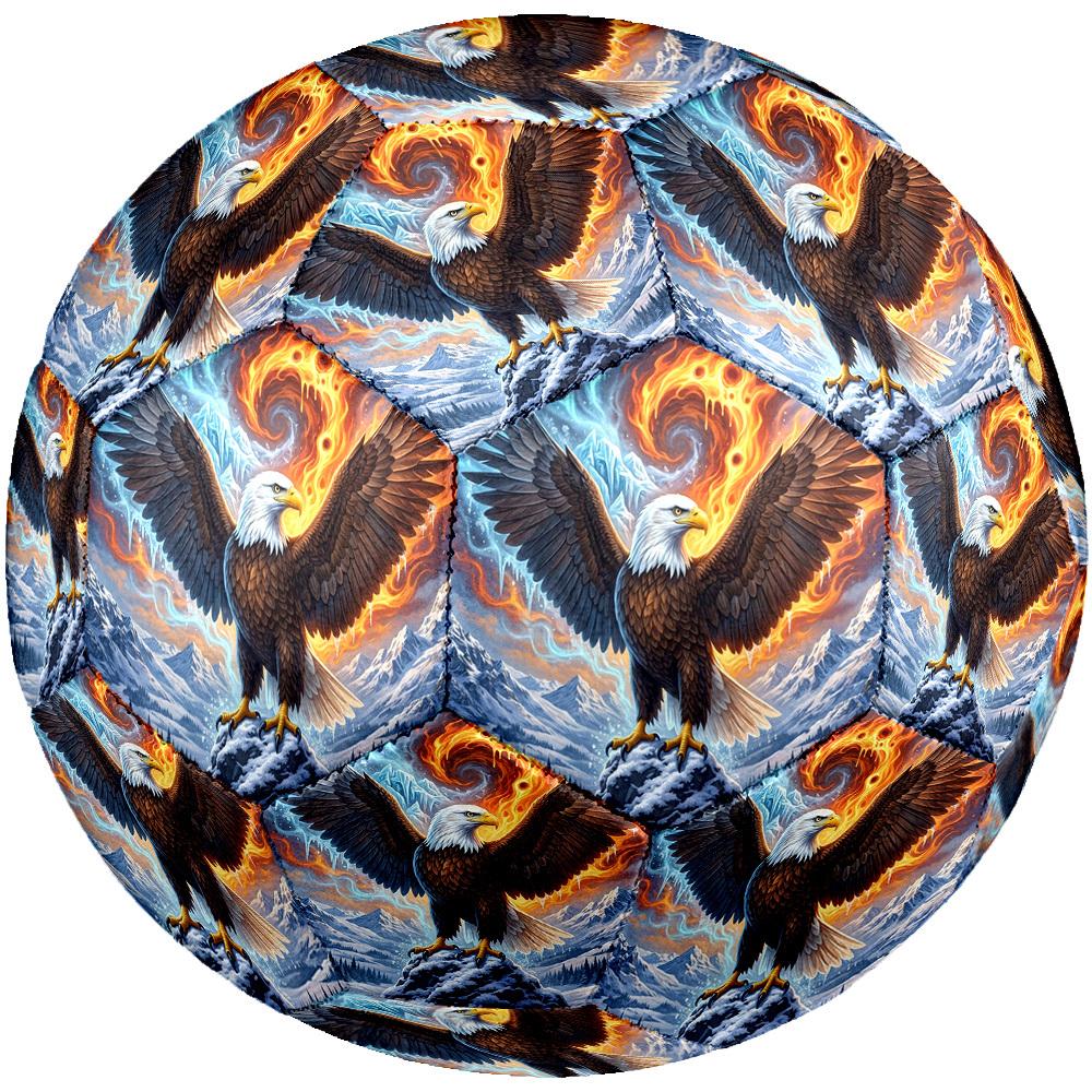 1pc Eagle Flames Durable Size 5 Soccer Ball Professional Match Training Football Indoor &Outdoor Sports Ball P60155
