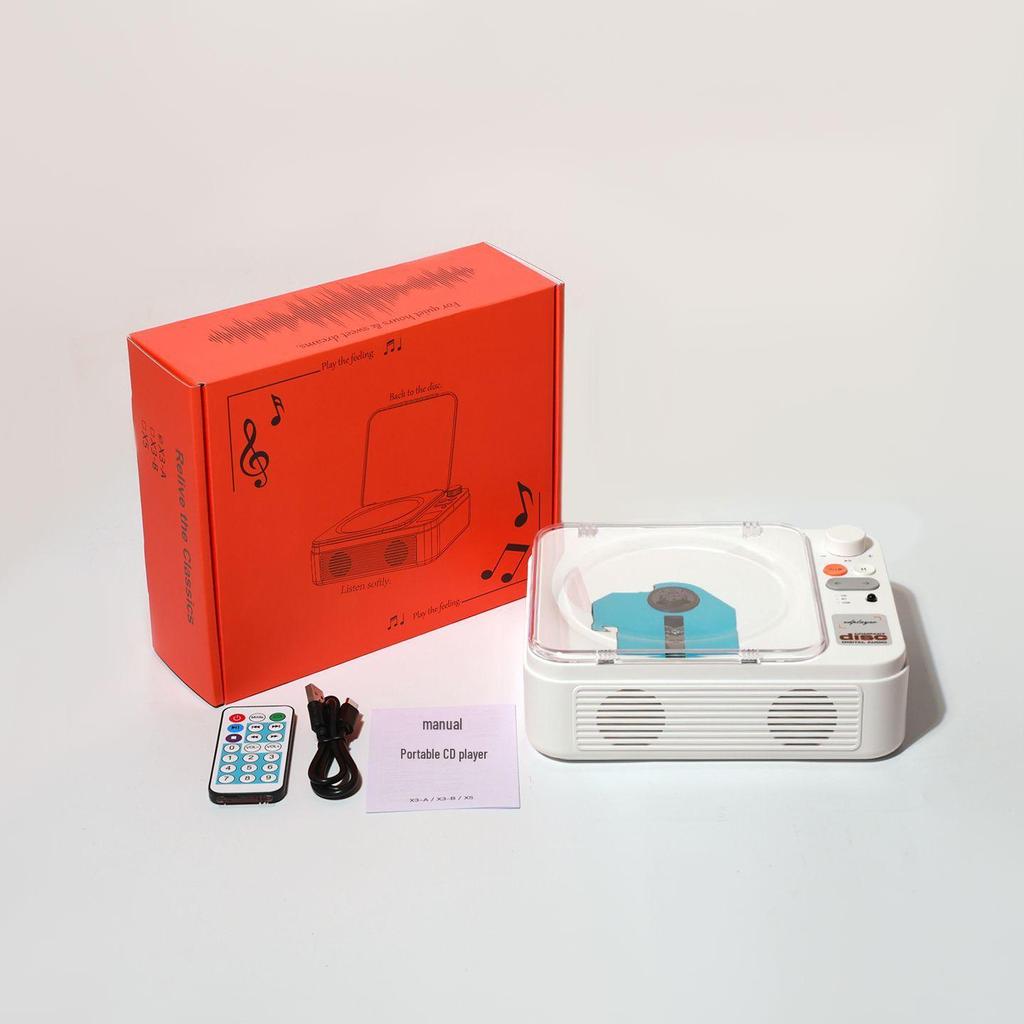 Retro Multifunctional CD Player with Two-way Bluetooth and High Fidelity Sound