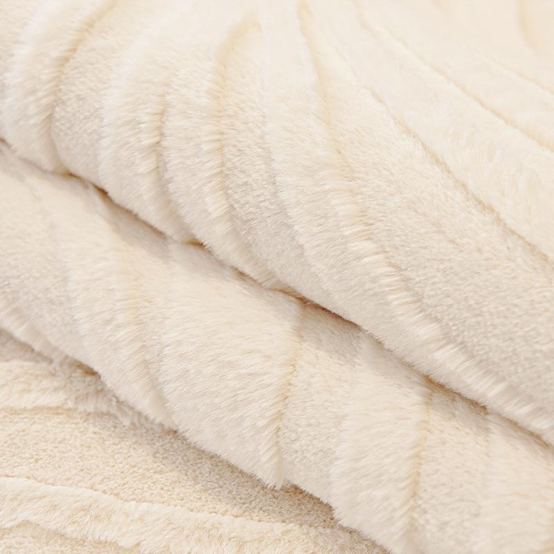 Special Rabbit Plush Sofa Cushion, Warm Seat Cushion In Autumn And Winter, Non-Slip Sofa Cover, New Cover, Anti-Scratch