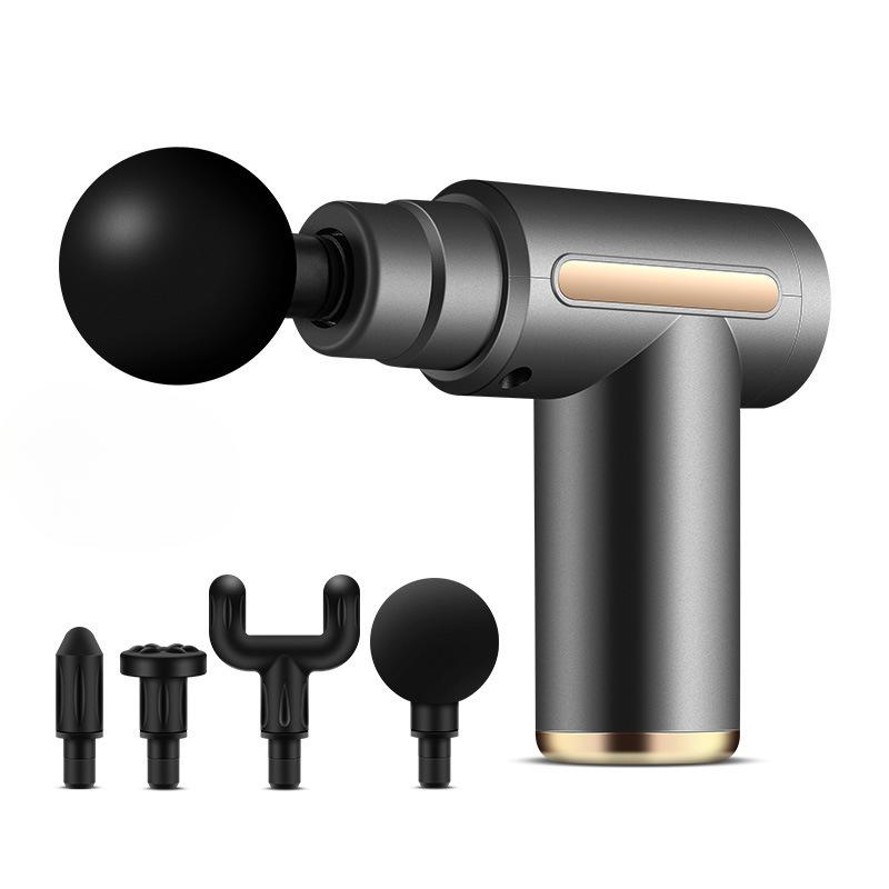 Fascia Gun Cervical Mask Home Fitness Muscle Relaxation Massager Portable Creative Pocket Mini Fascia Gun