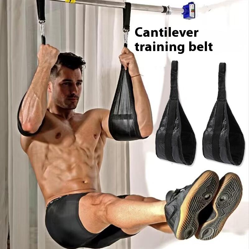 Heavy Duty Rip-Resistant Ab Sling Straps Suspension Fitness A Pair For Pull Up Bar Hanging Leg Raiser Gym Home Fitness Equipment