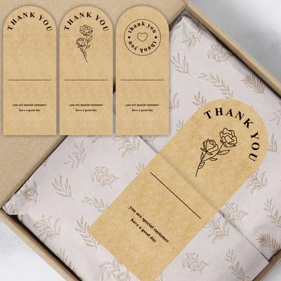 Kraft Paper, Airplane Boxes, Sealing Stickers, Thank-you Stickers, Gift Packaging Labels, Adhesive Labels