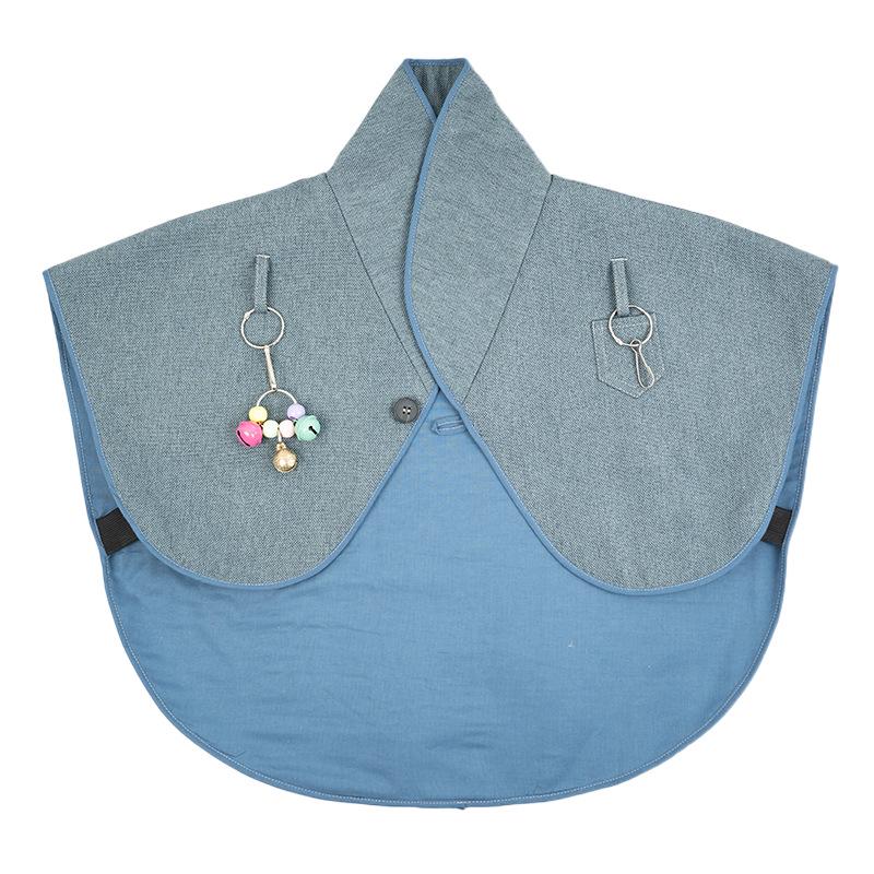 Anti-kras Sjaal voor Papegaai met Poepvanger Kraag - Uitgebreide Bescherming voor Valkparkiet en Grote Vogels