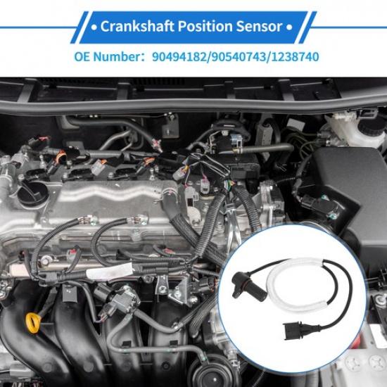 Crankshaft Position Sensor for Cadillac CTS Base 32 2003-2004 No90494182 1 Pc